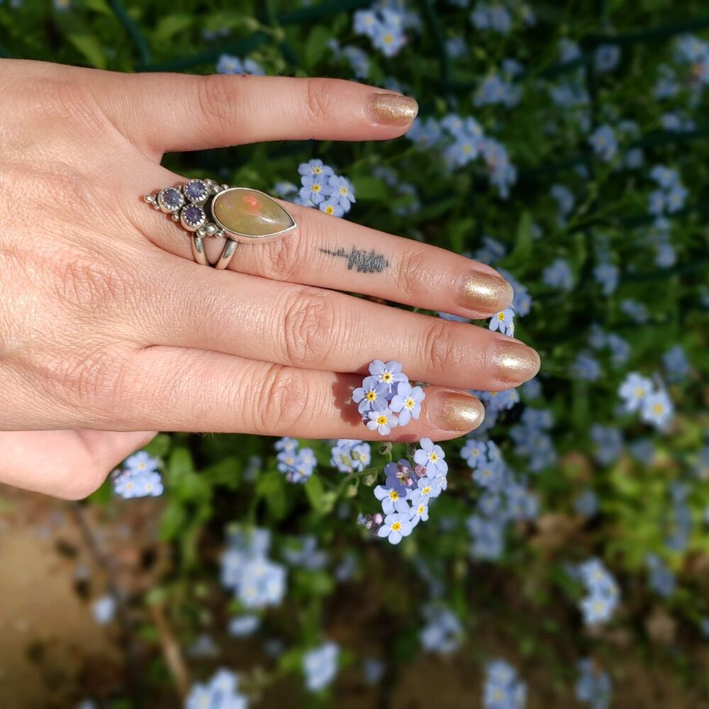 Opal Statement Ring - image 6